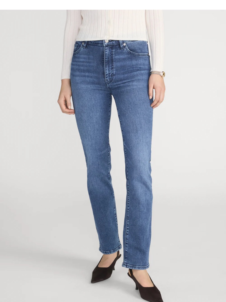 Frame Le Sleek Straight Classic Straight-Leg Women’s Jeans In Marsa